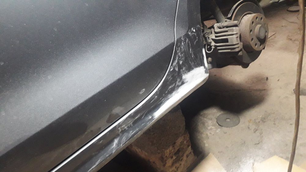 Пайка пластмассы,  бампера