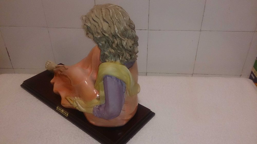 estátua de marfinite genuine tulipa branca (mª bûzio)