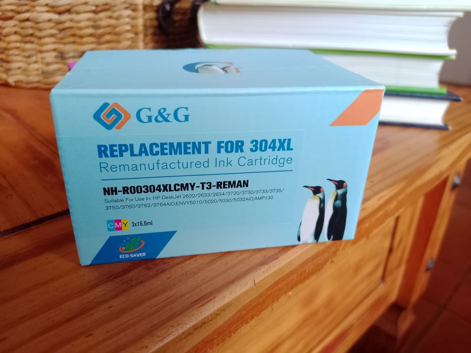 Kit 3 Tinteiros reposição G&G 304XL