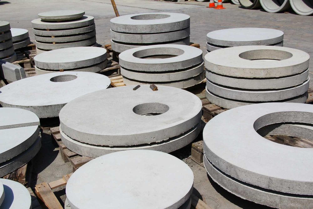 Pokrywa betonowa studzienna, dekiel, wyłaz, studnia, opole