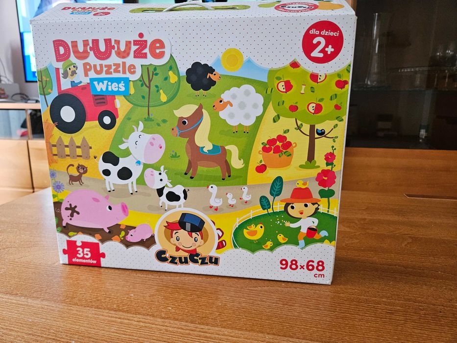Duże puzzle wieś czuczu