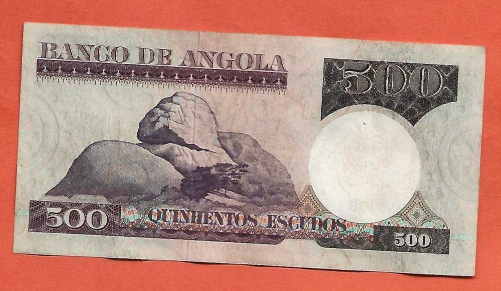 Angola Nota 500$00 1973