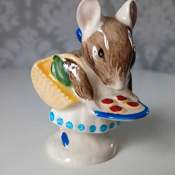 Porcelanowa figurka, Beswick, Beatrix Potter, Appley Dapply
