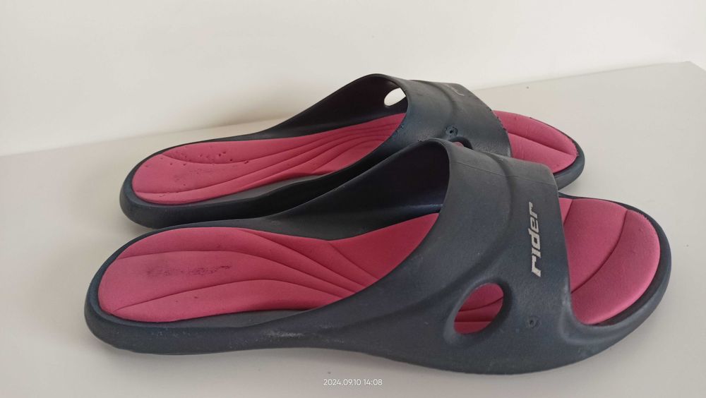 Klapki RIDER Grendene Brasil 37 39 komfortowe solidne  1złwys