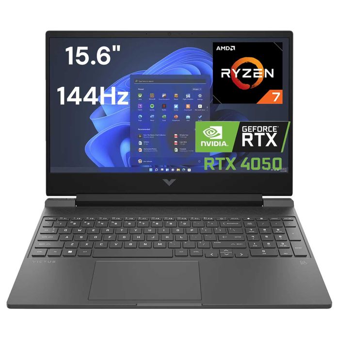 НОВИЙ Потужний Геймерський Ноутбук HP Victus 15-FB3093DX /RTX 4050 6GB