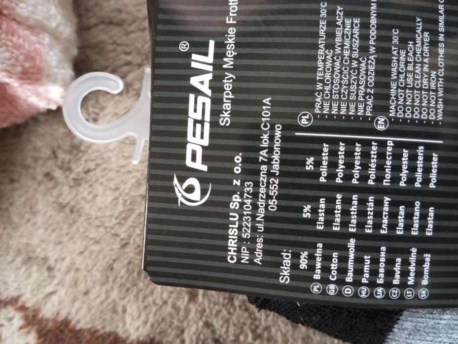 Skarpety thermo 2 pary pesail 42-46