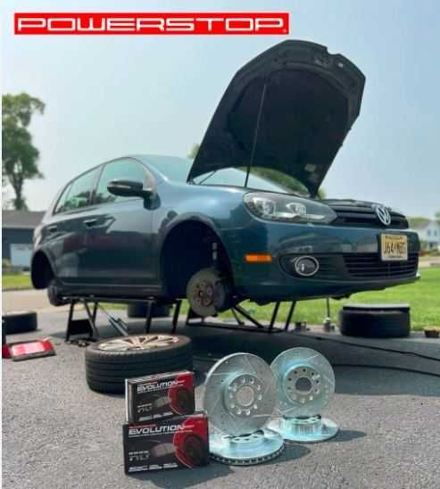 Диски тормозные Power Stop на Audi Q5,Q7, А4,A6, А7 Колодки Power Stop