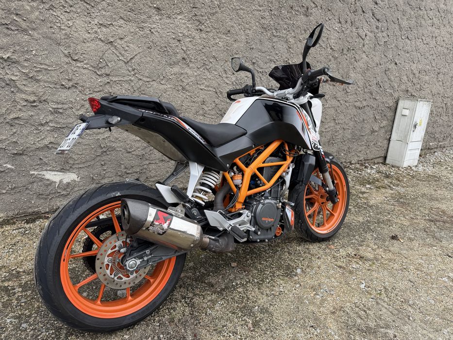 Ktm Duke 390 A2 ABS Akrapović Carbon Wiele Dodatków Transport