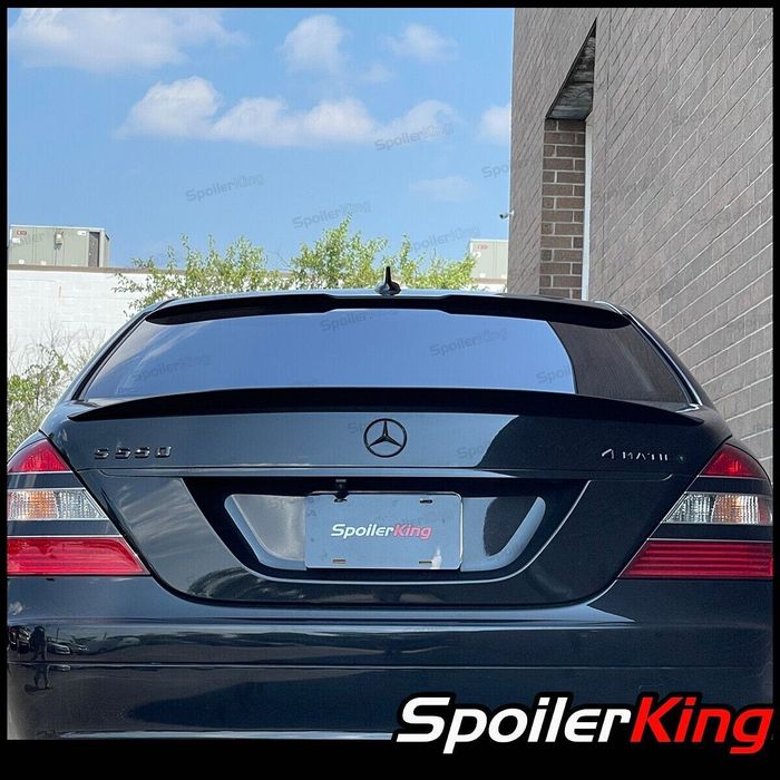 Козырек на заднее стекло бленда спойлер Mercedes W221 накладка на стек