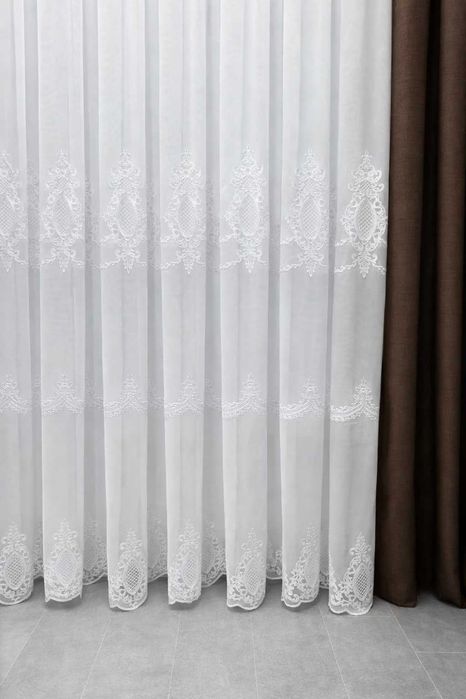 ХІТТюль з вишивкою для залу,спальні, кухня від 300грн/пог.м від виробника