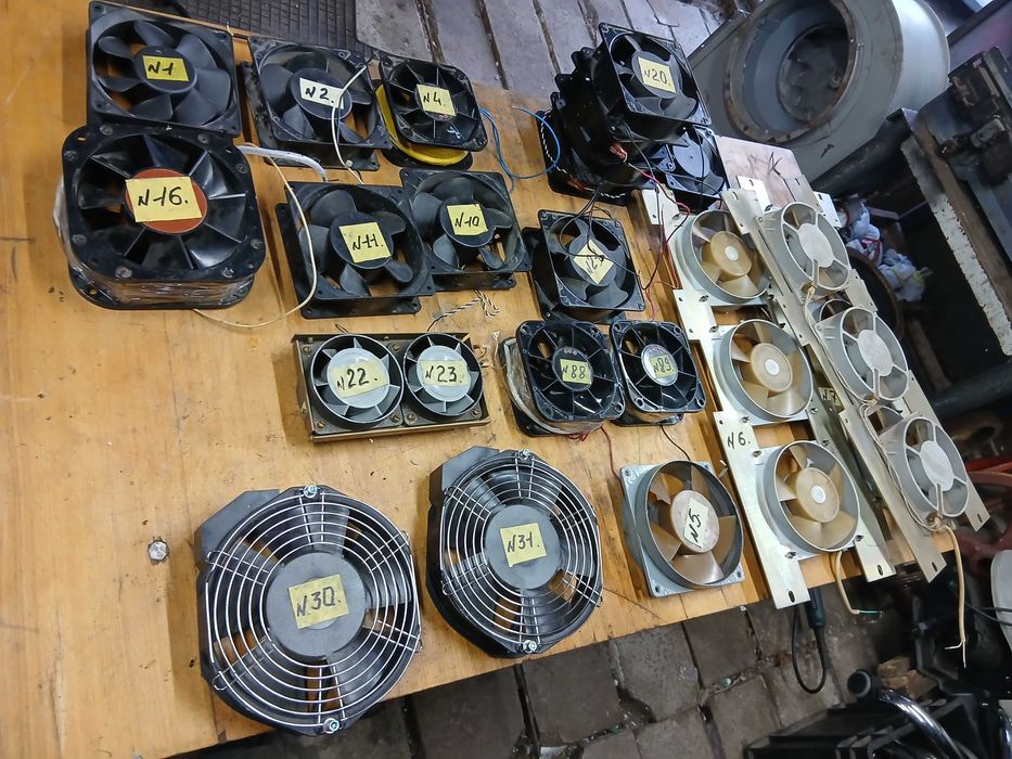 Вентилятор осьовий, 220В