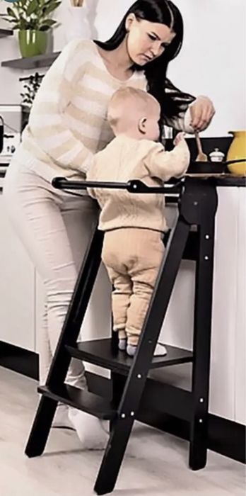 Torre de aprendizagem dobrável montessori nova