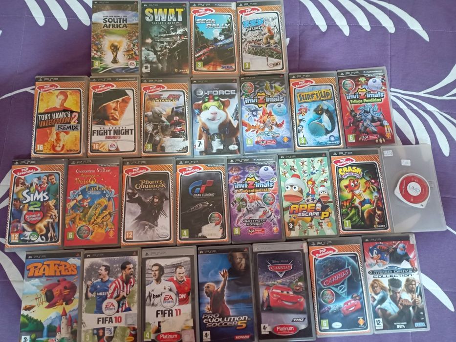Jogos vários usados