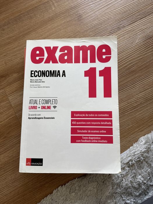 Livro Exame Economia A 11 Ano