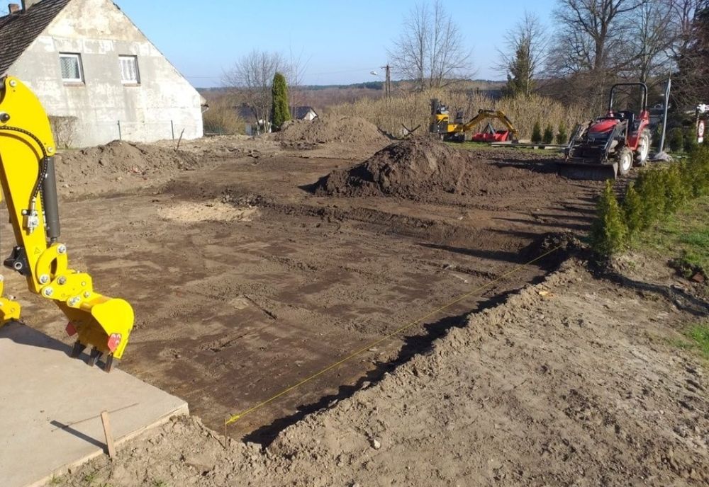 Usługi minikoparką, szamba, oczyszczalnie, niwelacja, ogrody