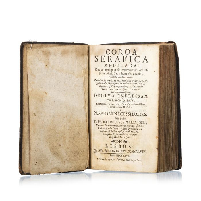 Livros - José; Fr. Pedro de Jesus Maria - Coroa Serafica Meditada