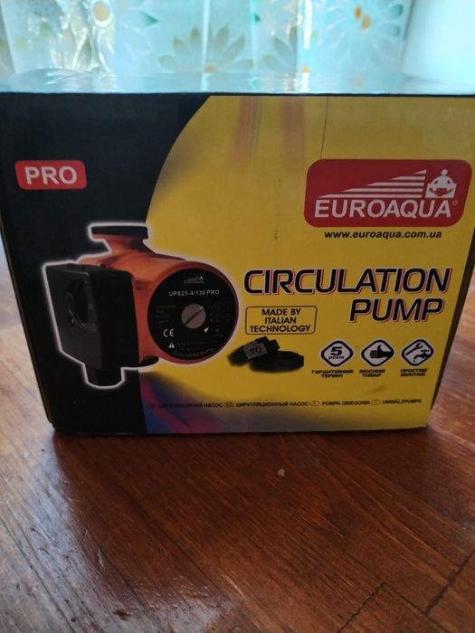 насос циркуляционный euroaqua ups25-6/130