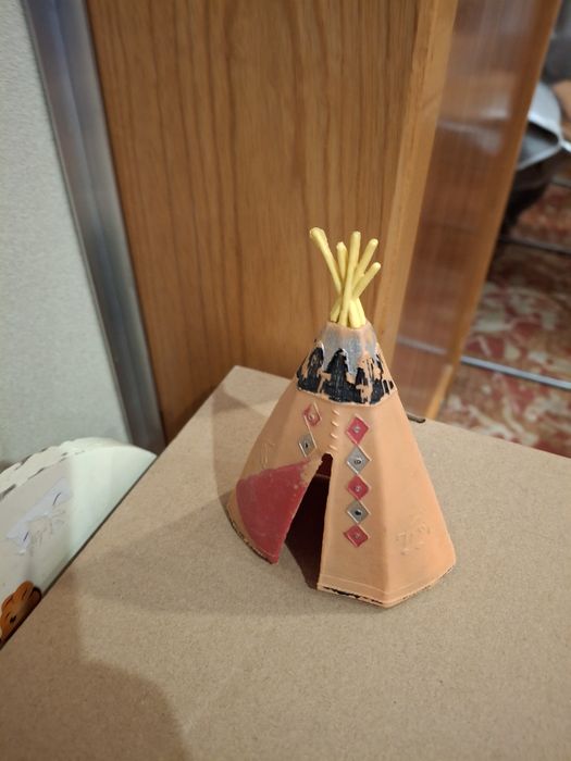 Bonecos antigos britains indios