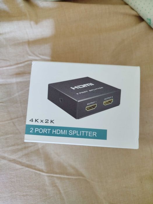 Distribuidor de Sinal HDMI 4K/30HZ (1 Entrada / 2 Saidas) - AISENS