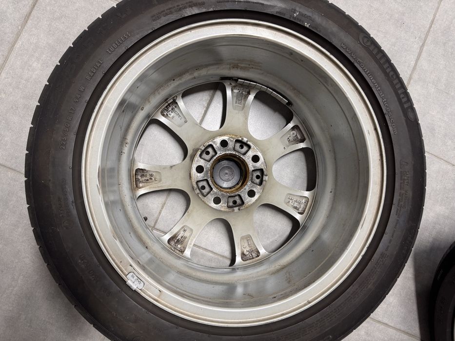 Jantes BMW originais com pneus 225/50 R17