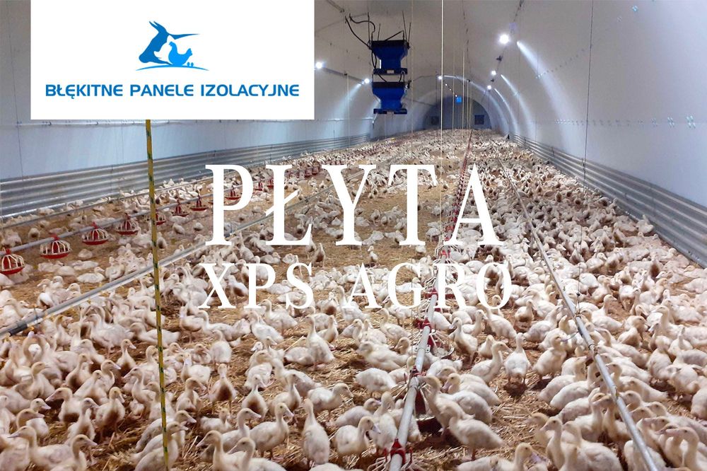 Podbitka Strop do Obory Chlewni Kurnika Pianka Piana Styrodur XPS AGRO