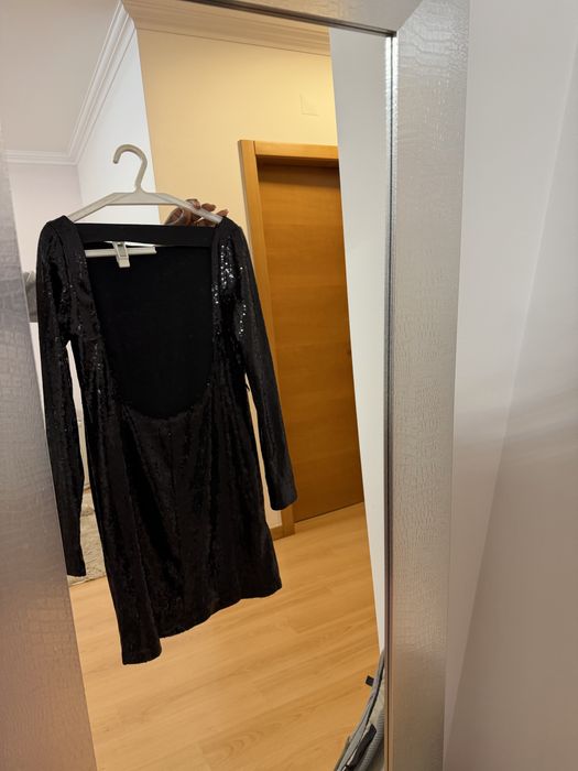 Vestido de festa com Lantejoulas