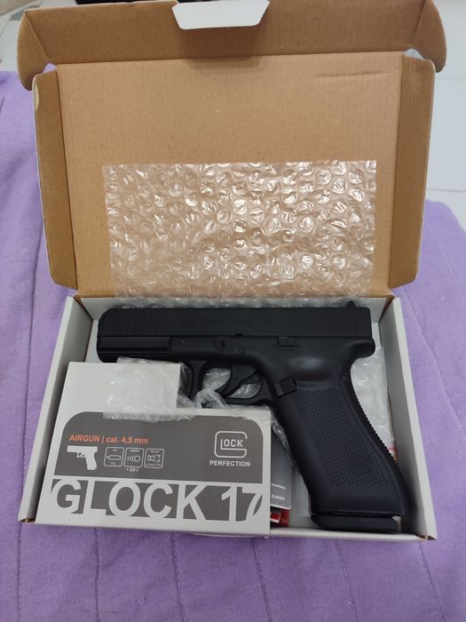 Pistola CO2 Glock 17 pellets 4.5 Gen5 Blowback