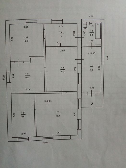 Продам будинок в с.Богуслав (Дніпропетровська область)