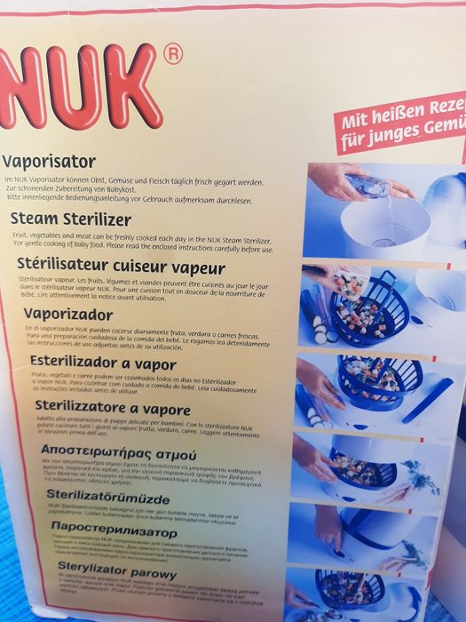 Vaporizador de biberões