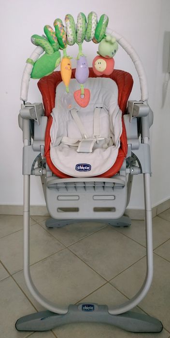 Cadeira alta evolutiva Polly Magic Chicco