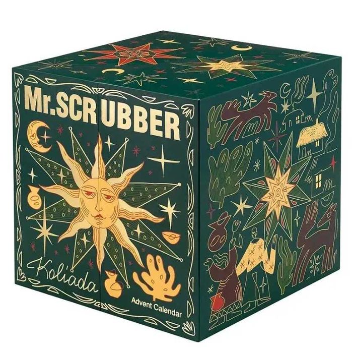 Адвент календар Коляда Mr.SCRUBBER набір косметики