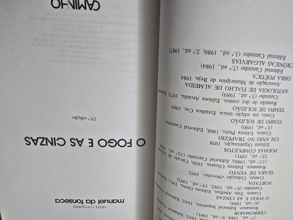 O Fogo e as Cinzas - Manuel da Fonseca