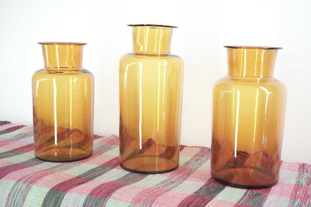 Jarros em vidro grandes
