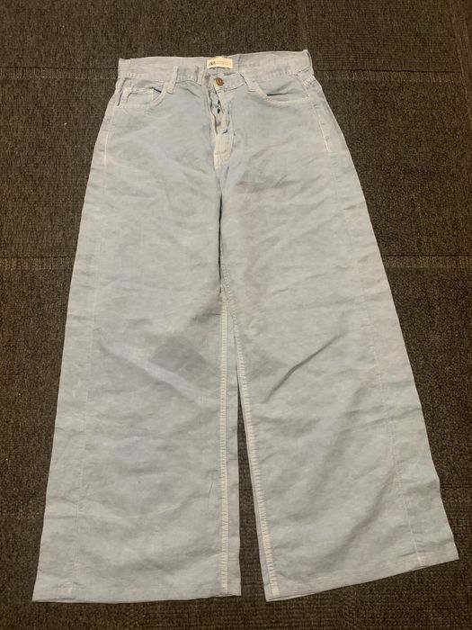 Легеньки штани baggu по типу джинсів Zara