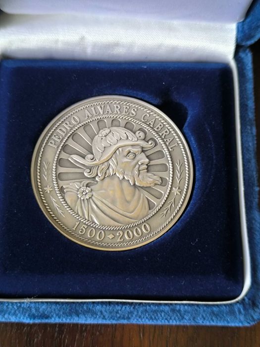 Medalha em prata – Pedro Alvares Cabral (Terras de Vera Cruz)