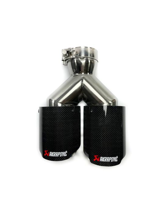 Насадки глушителя akrapovic выхлопная акрапович audi vw porsсhe bmw