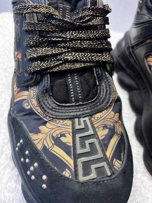 Кросівки Versace chain collection Эксклюзив Кожа, 39-40 уст 26 унісекс