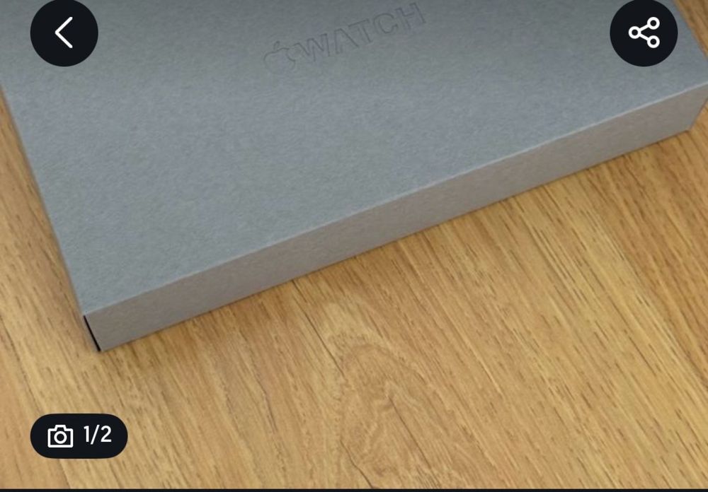 Apple watch 3 preto com 1 dia novo