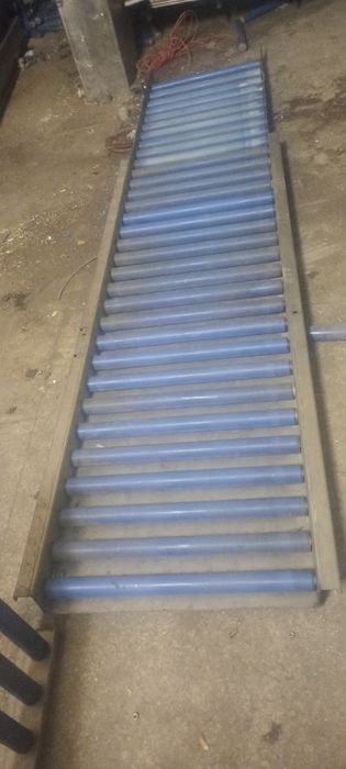 Przenośnik transportowy rolkowy podajnik rolotok stal nierdzewna