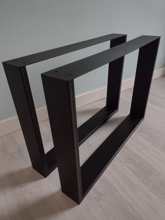 Nogi metalowe do stolika,Stołu Loft  60x43cm 2szt Taras Salon