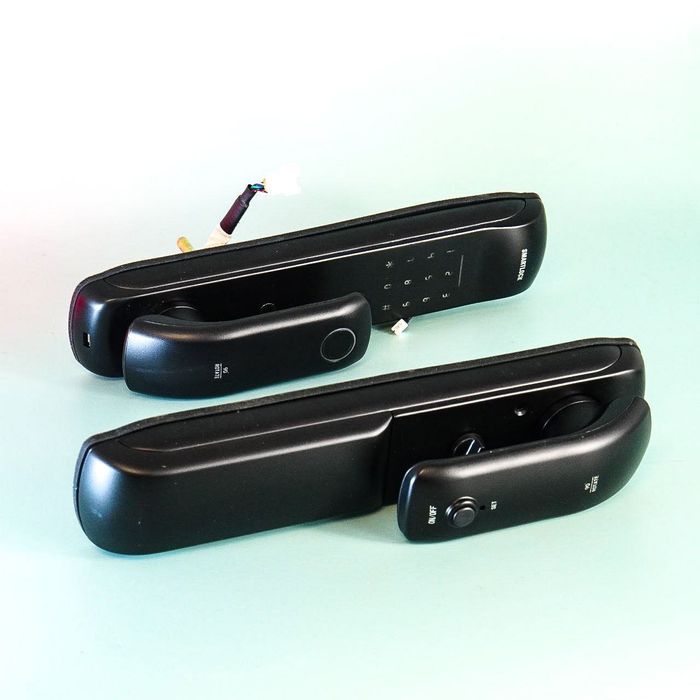 Смарт замок Smar Deer со сканером отпечатков пальцев, Wi-Fi.