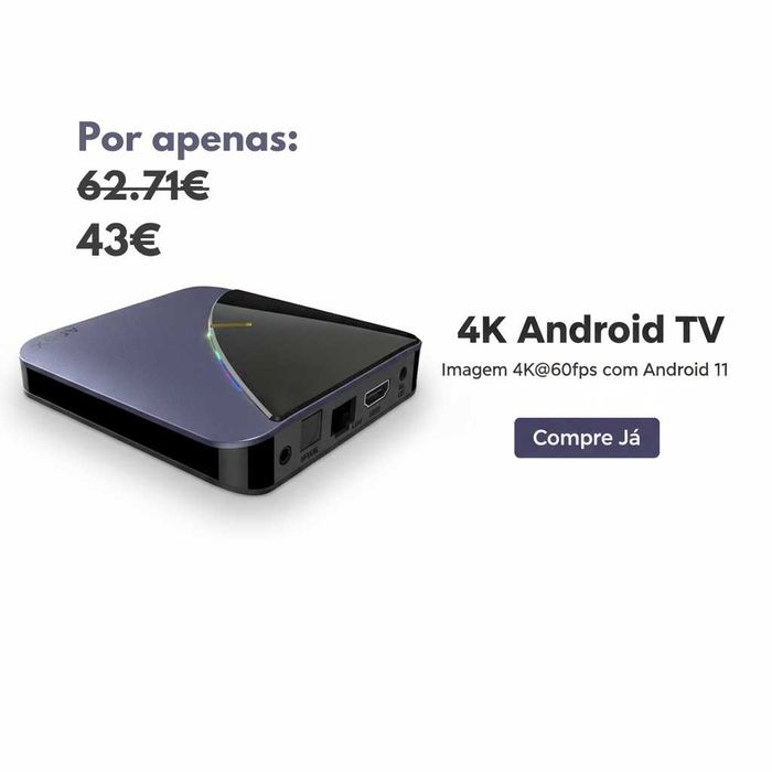 Android TV Box A95X – Rápida, Estável e Nova