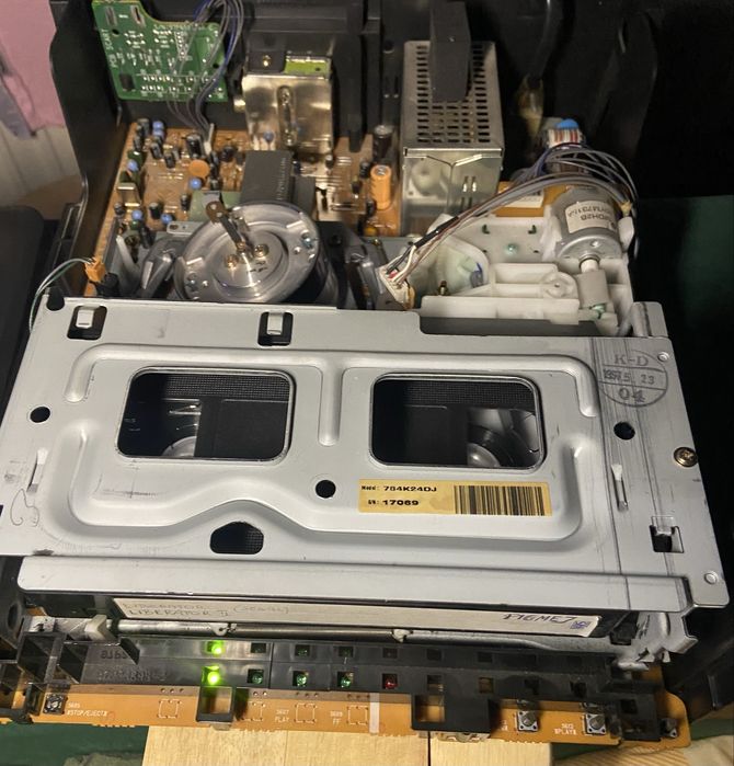 Nagrywarka VHS Daewoo DV-K10W Blue Diamond 2 NTSC