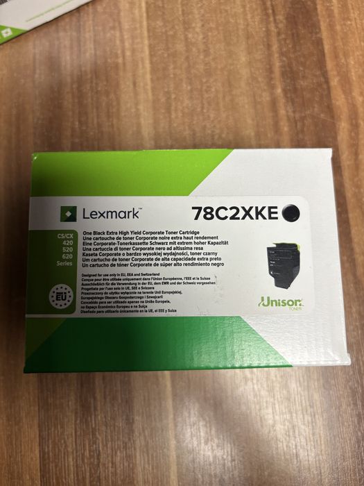 Toner Lexmark 78C2XKE czarny ORYGINALNY!