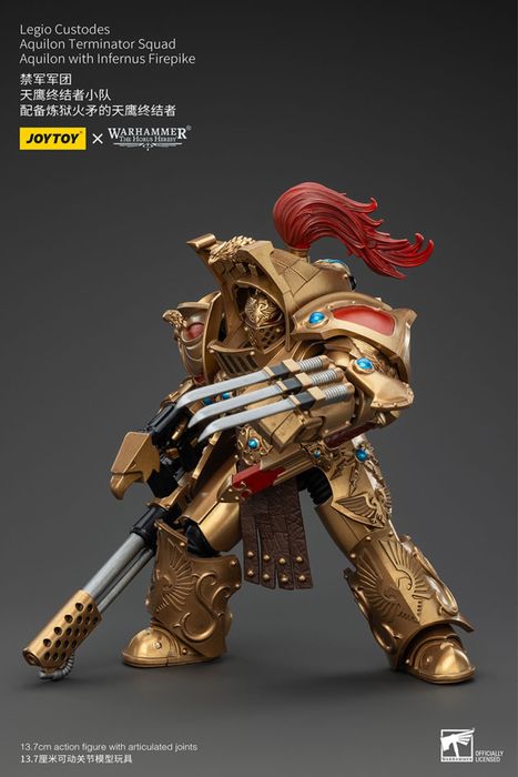 Фігурка warhammer40k JoyToy Legio Custodes Aquilon Terminator 2  1/18