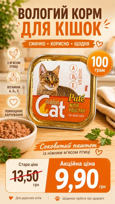 Сухий корм для собак20кг GOLDEN  DOG