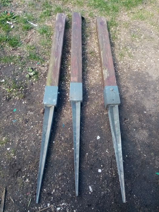 Sprzedam słupki z kotwami