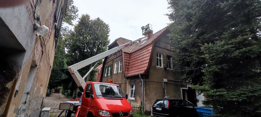 Wynajem podnośnika koszowego 22m