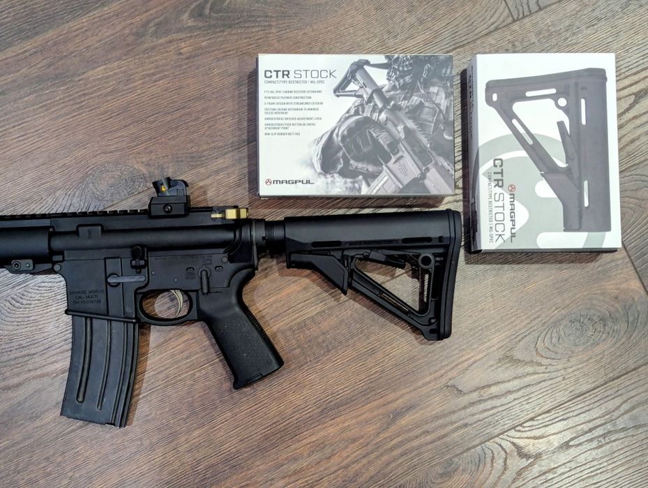 Приклад Magpul CTR Mil-Spec для AR15/M4 (Чорний)