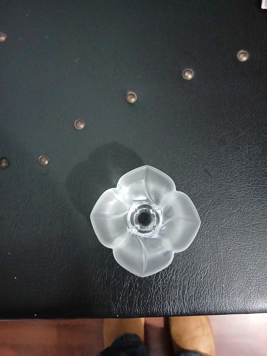 Porta Velas JG Durand em Cristal
